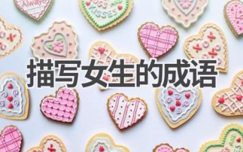 描写女生的成语