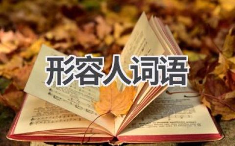形容人词语