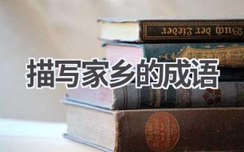 描写家乡的成语