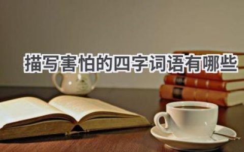 描写害怕的四字词语有哪些