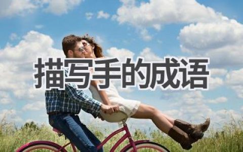 描写手的成语