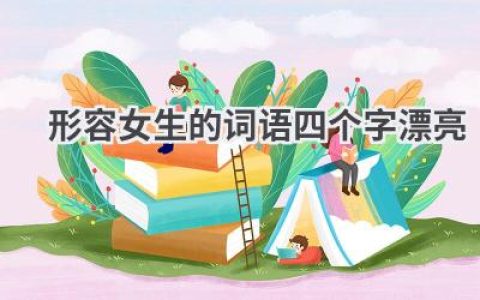 形容女生的词语四个字漂亮