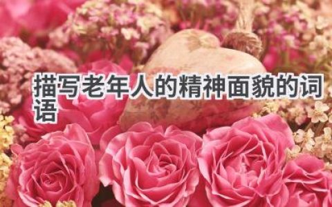 描写老年人的精神面貌的词语