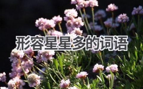 形容星星多的词语