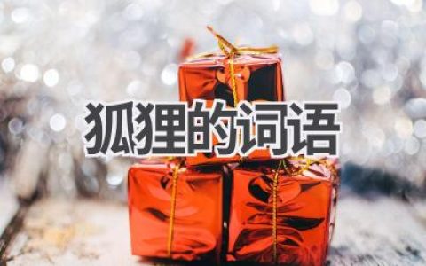 狐狸的词语