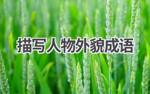 描写人物外貌成语
