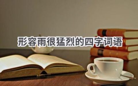 形容雨很猛烈的四字词语