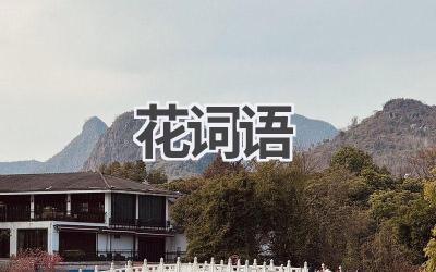 花词语