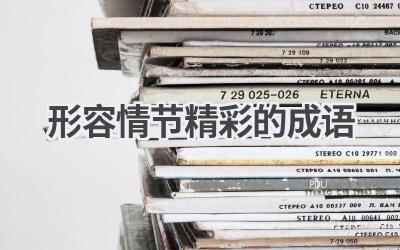 形容情节精彩的成语