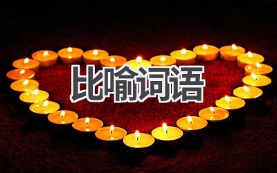 比喻词语