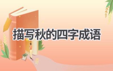 描写秋的四字成语