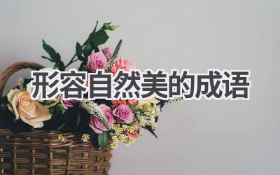 形容自然美的成语