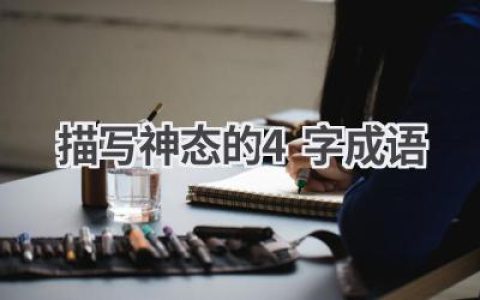 描写神态的4字成语