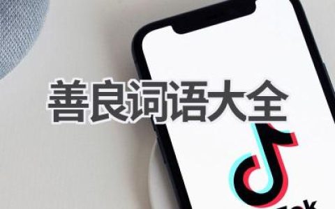 善良词语大全