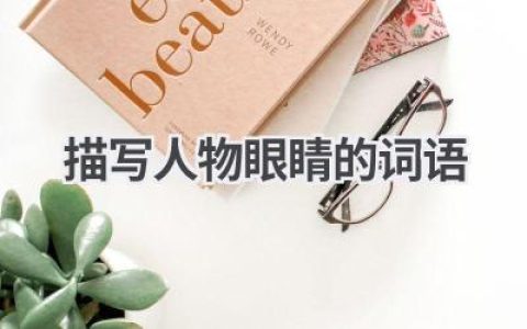 描写人物眼睛的词语