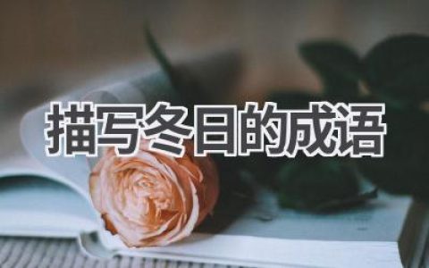 描写冬日的成语