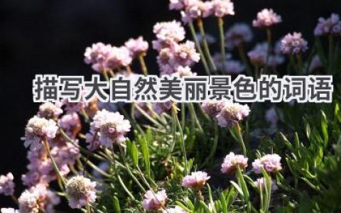 描写大自然美丽景色的词语