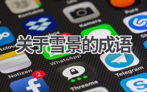 关于雪景的成语