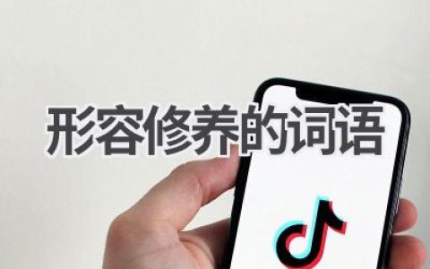 形容修养的词语
