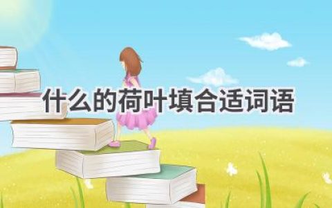 什么的荷叶填合适词语
