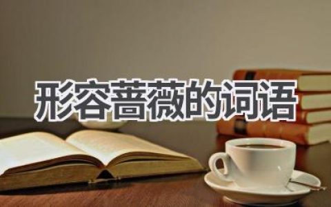 形容蔷薇的词语