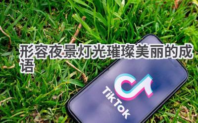 形容夜景灯光璀璨美丽的成语