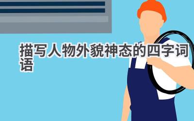 描写人物外貌神态的四字词语
