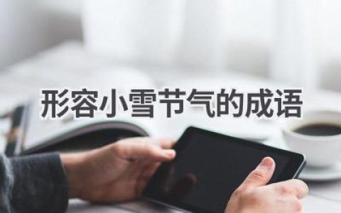 形容小雪节气的成语