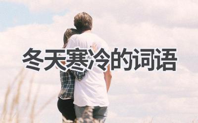 冬天寒冷的词语