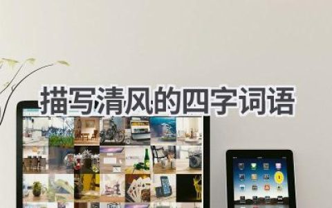 描写清风的四字词语