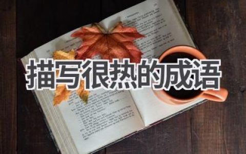 描写很热的成语