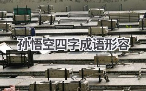 孙悟空四字成语形容