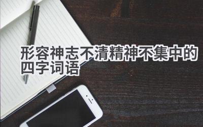 形容神志不清精神不集中的四字词语