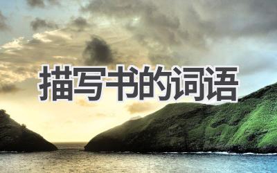 描写书的词语