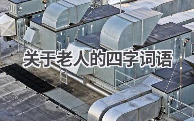 关于老人的四字词语