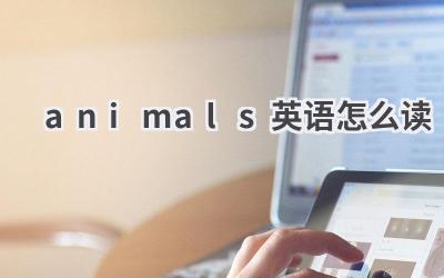 animals英语怎么读