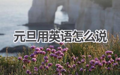 元旦用英语怎么说