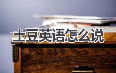 土豆英语怎么说