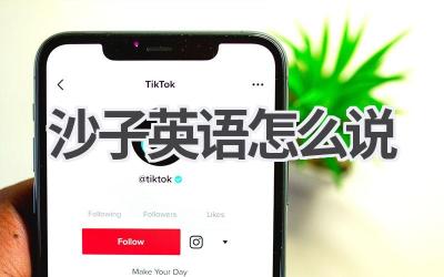 沙子英语怎么说