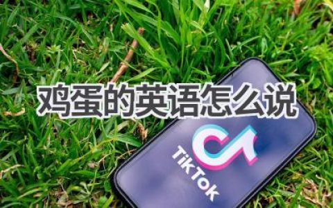 鸡蛋的英语怎么说