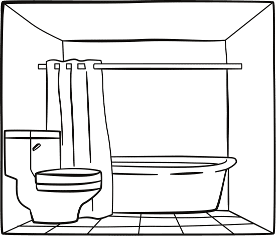 浴室的简笔画 浴室的简笔画怎么画
